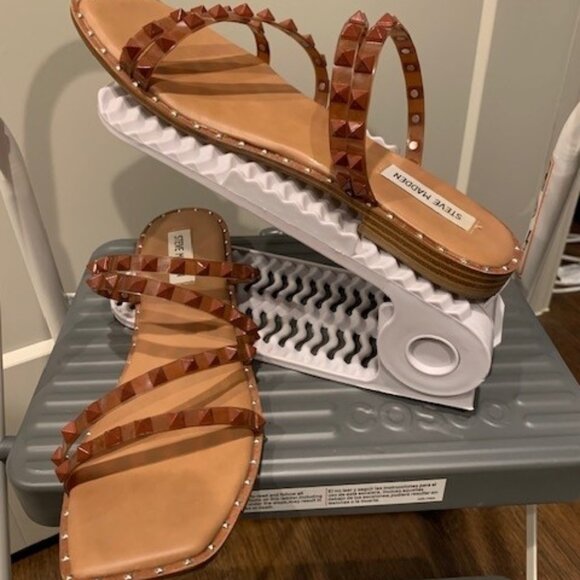 Steve Madden slip-on slides sandals - size 9.5 - Picture 2 of 4